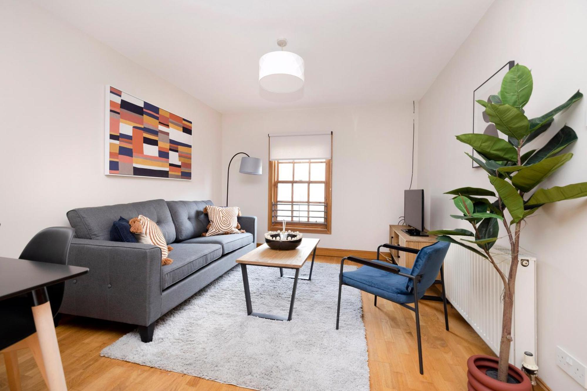 Joivy Bright And Cosy Flat Near The Scotland Gallery Edinburg Exteriör bild
